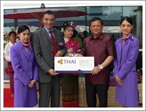 Gesch�ftsf�hrer SEA-CN Co., Ltd. bei einem Treffen mit Thai Airways